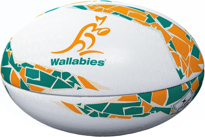 Gilbert Australia Rugby Supporter Ball, Size 5 - Image 1
